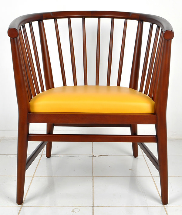 mahogany armchair