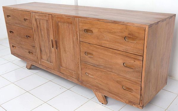 wooden buffet