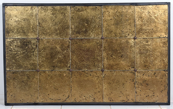 golden leaf wall panel