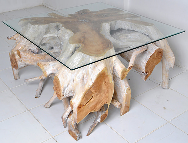 natural roots furniture coffee table