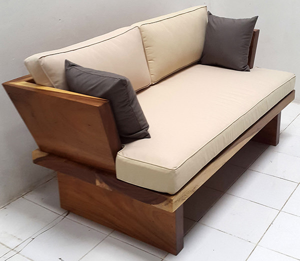 suar wooden sofa