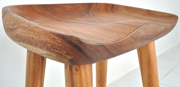 teak bar stool