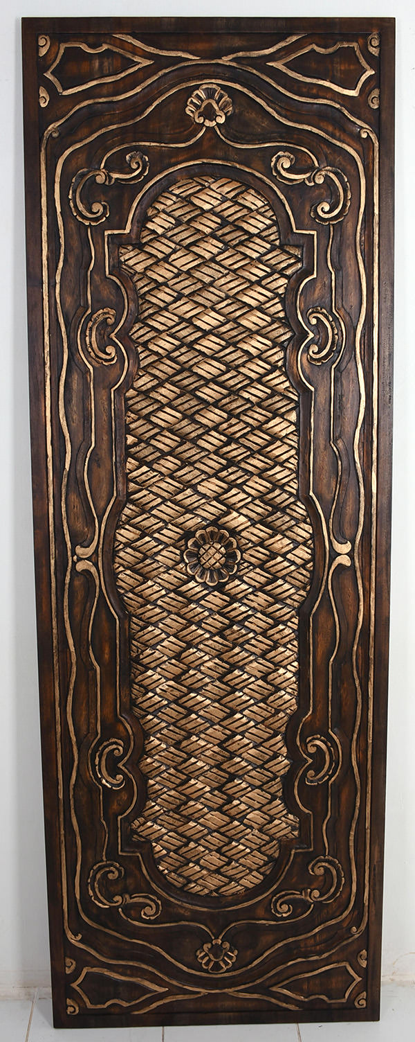 handmade teak carvings for furniture for indoor wall mahogany wooden panel