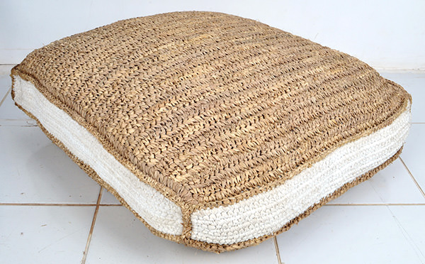 natural fiber seat