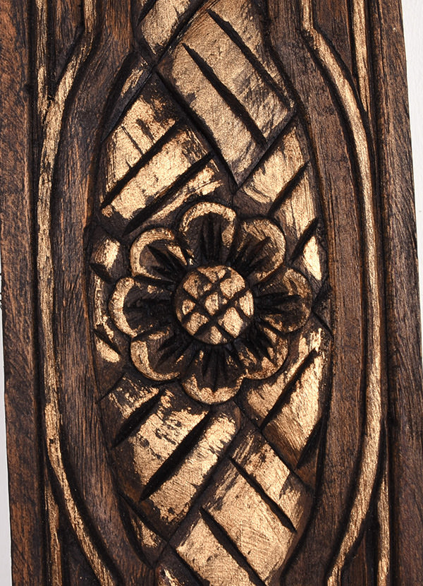 ethnic wooden wall decor