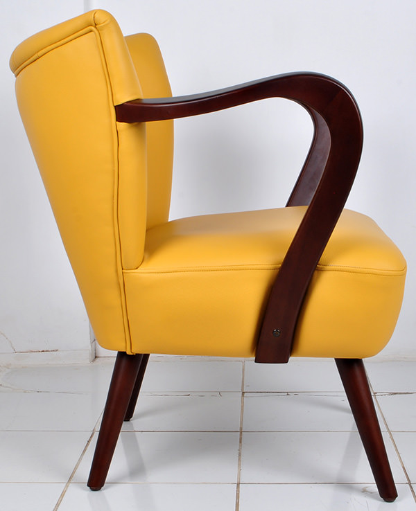 French mid-century design armchair