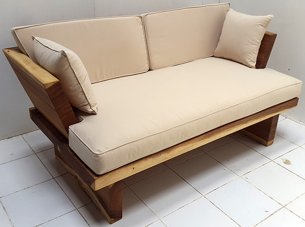 suar wood sofa