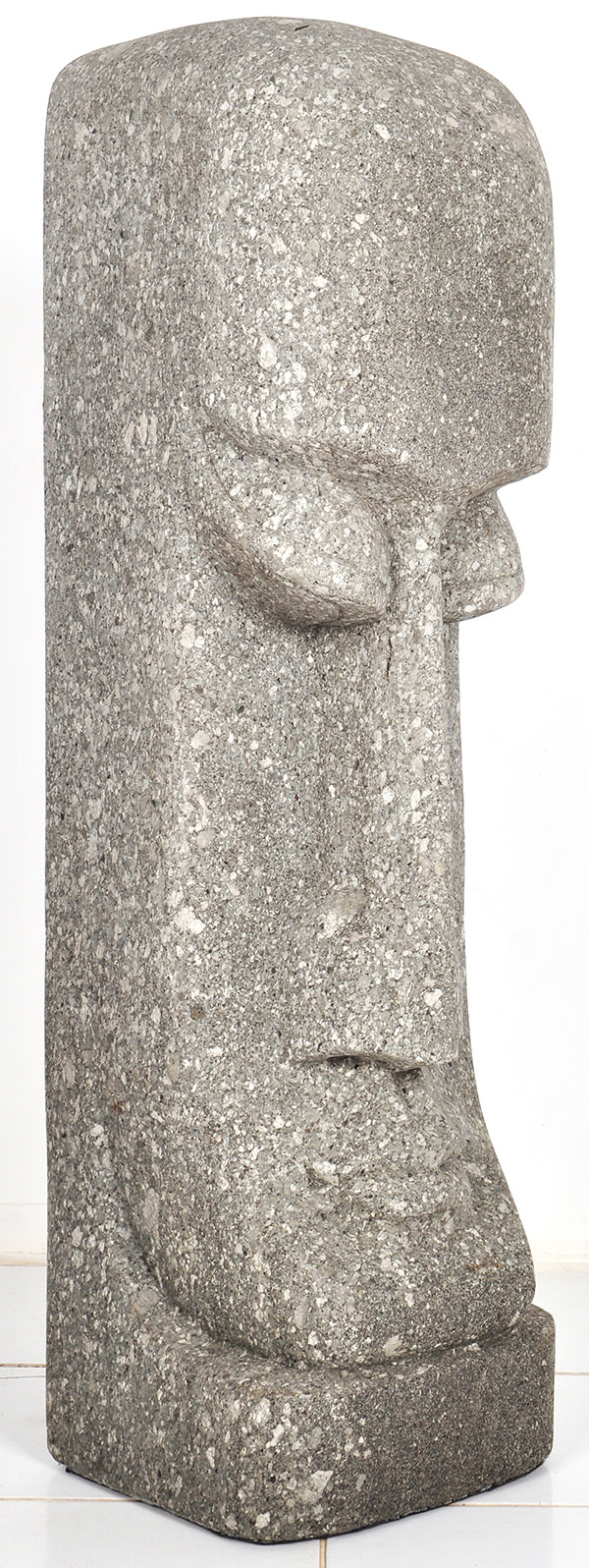 primitive ethnic stone sculpture