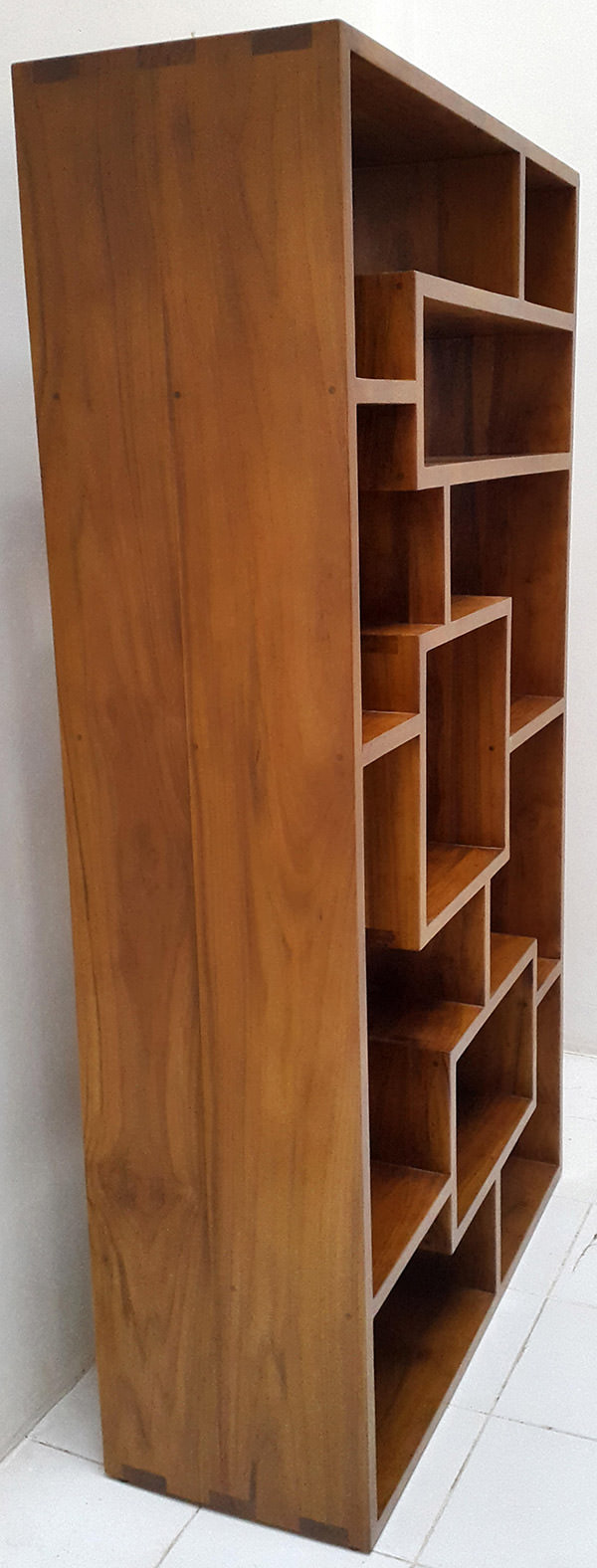 Asian teak bookcase furniture manufacturing