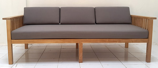 3-seater outdoor sofa