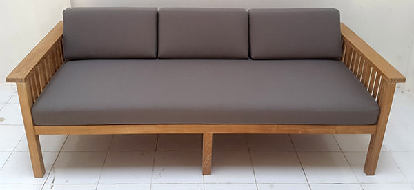 quality teak garden sofa custom-made manufacturing