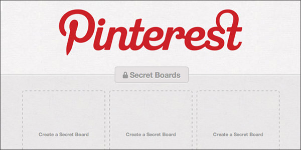 Pinterest secret boards 