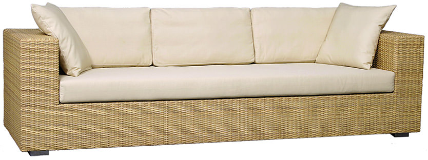 synthetic rattan sofa