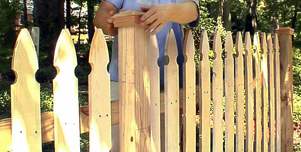 comment réparer un poteau de clôture 