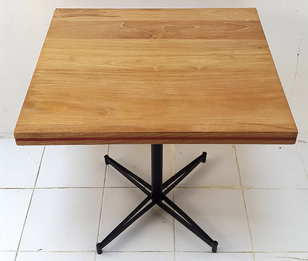 natural teak table top