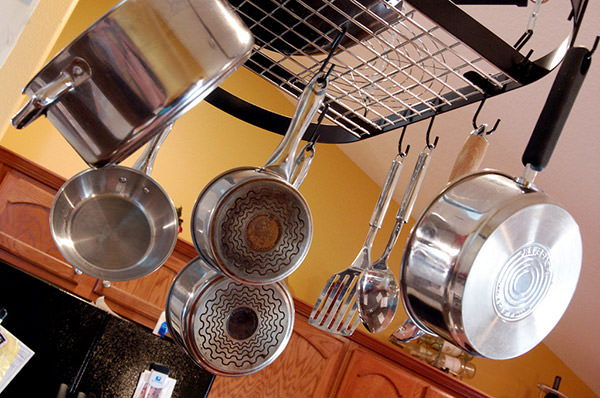 hanging cook ware