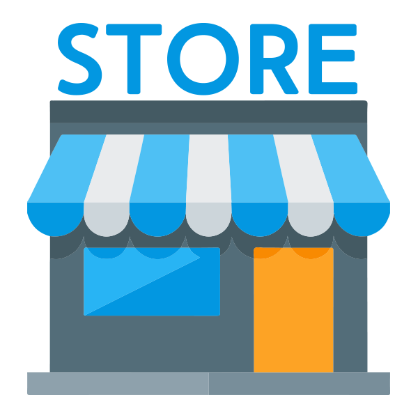 store vector icon